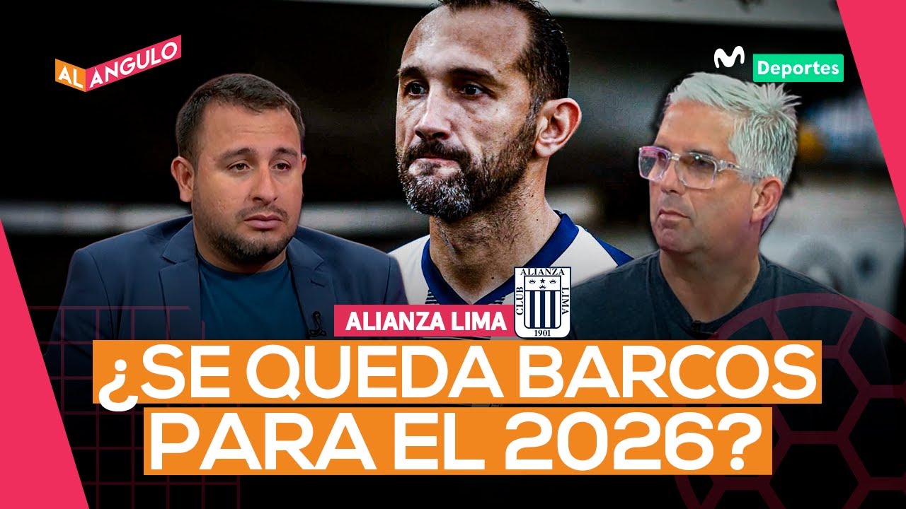 ¿SE VA HERNÁN BARCOS DE ALIANZA LIMA? | AL ÁNGULO ⚽🥅