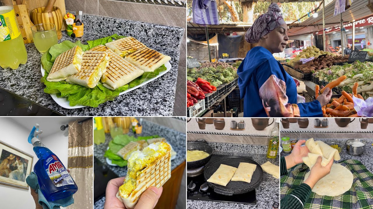 روتين يومي ../ تشهيت طاكوس تع الدار ما خليتوش في قلبي🌮 درت فلفلة محرحرة نموت علاها