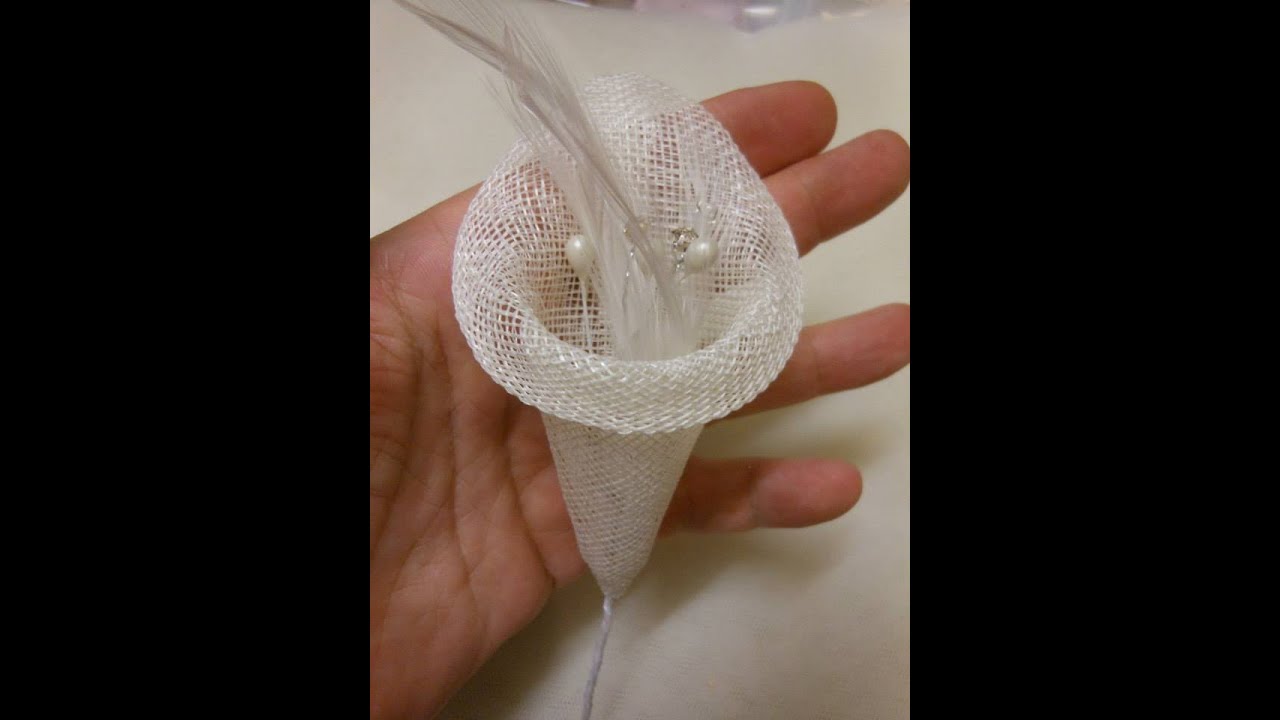 Gorgeous Sinamay Lily Flower Tutorial - jennings644