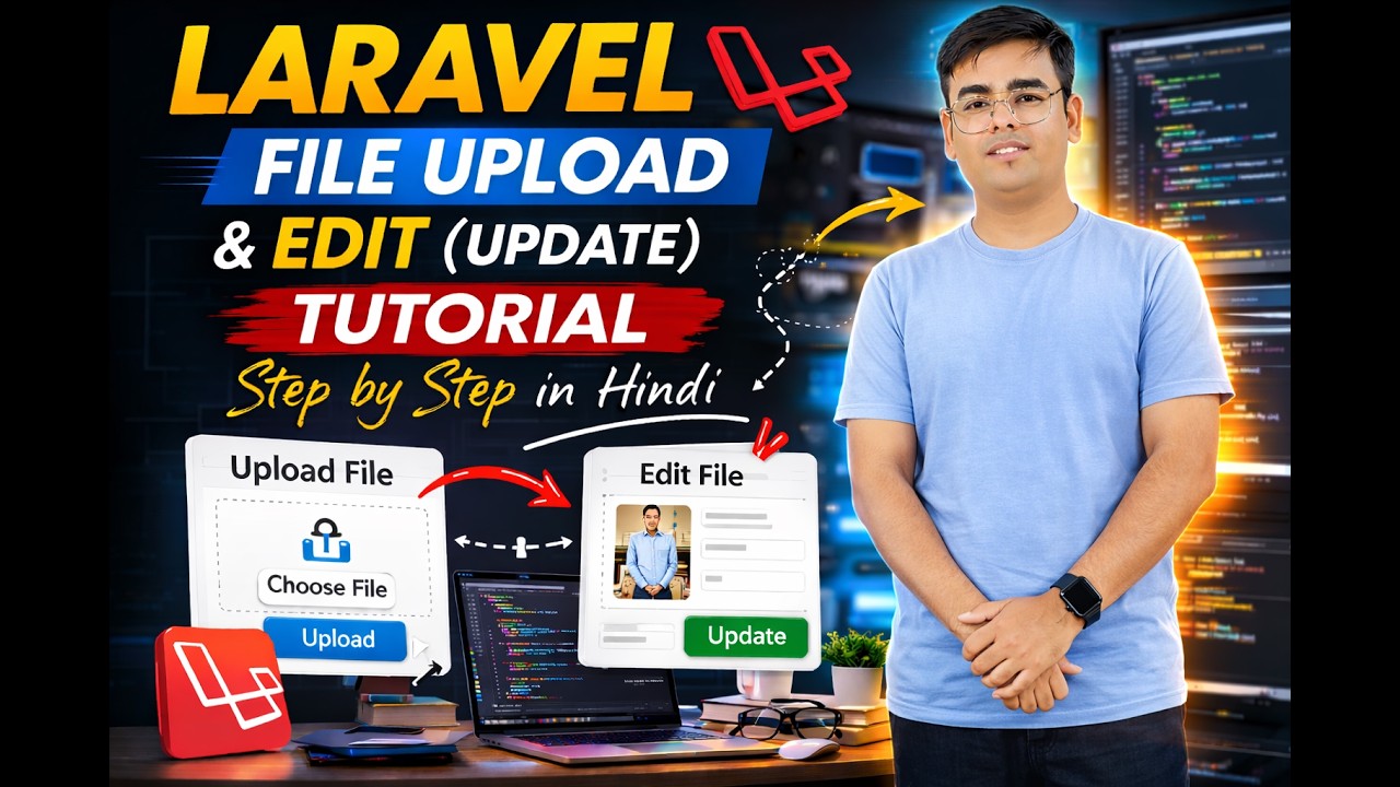 Laravel File Upload & Edit Tutorial in Hindi | CRUD with Image Upload #LaravelFileUpload #CSI #hindi