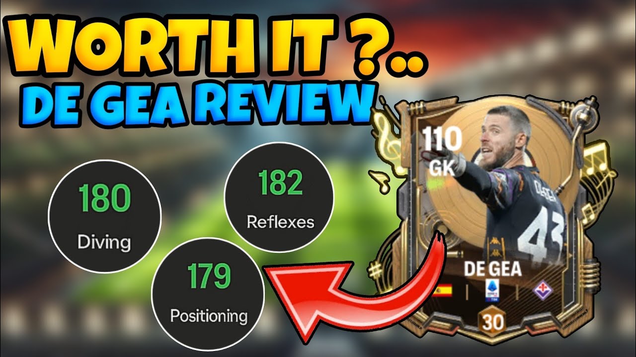 Is De Gea 105 worth it ?.. Fc Mobile