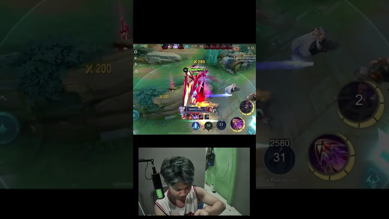 brutal damage  #anzzz #mobilelegends