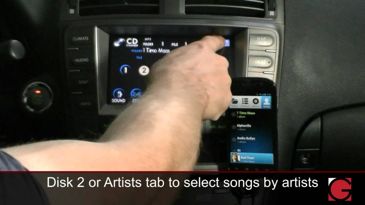 GROM Audio: AALinQ Demo Lexus IS350 2006 2007 2008 Android