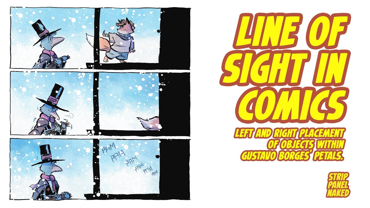 Line of Sight in Comics | Petals | Strip Panel Naked