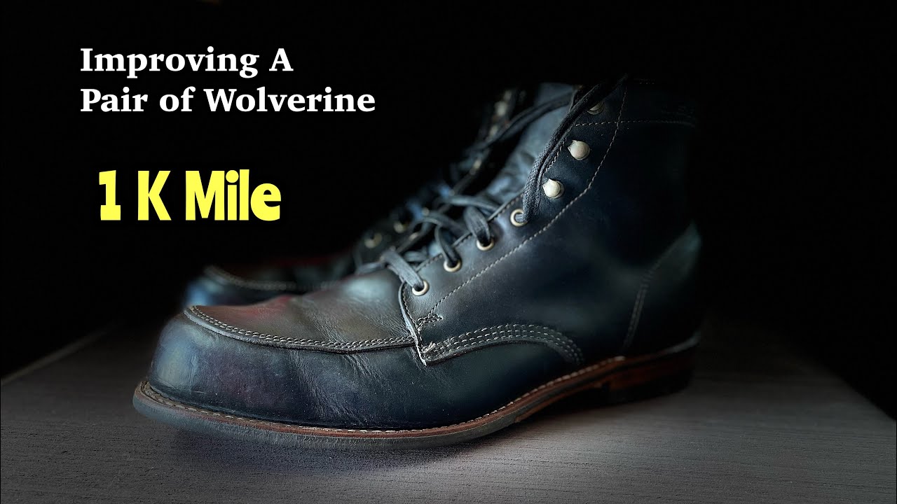 Wolverine 1000 Mile Got A Big Improved #shoerepair  #cobbler  #wolverineboots