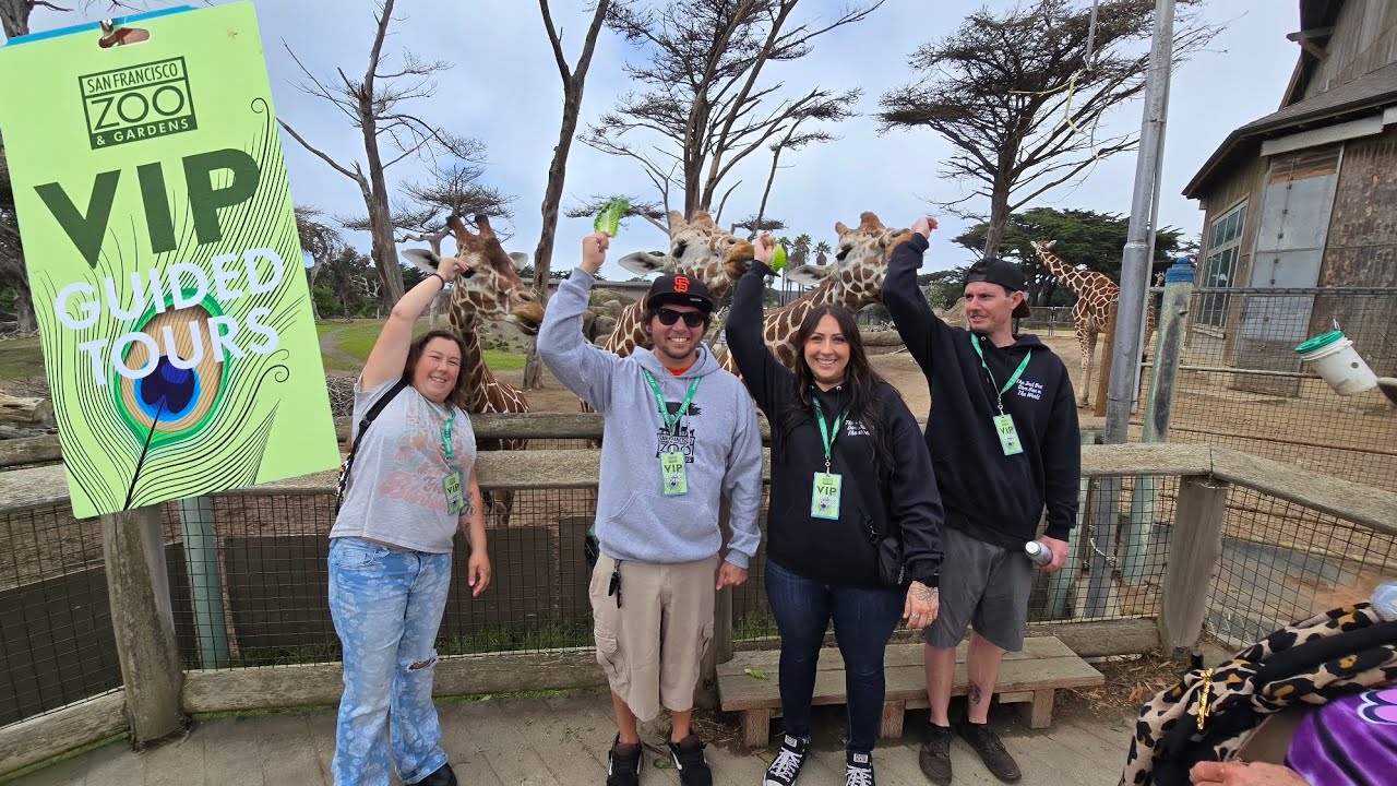 San Francisco Zoo's VIP Guided tour!! Plus, Zoo updates!! 