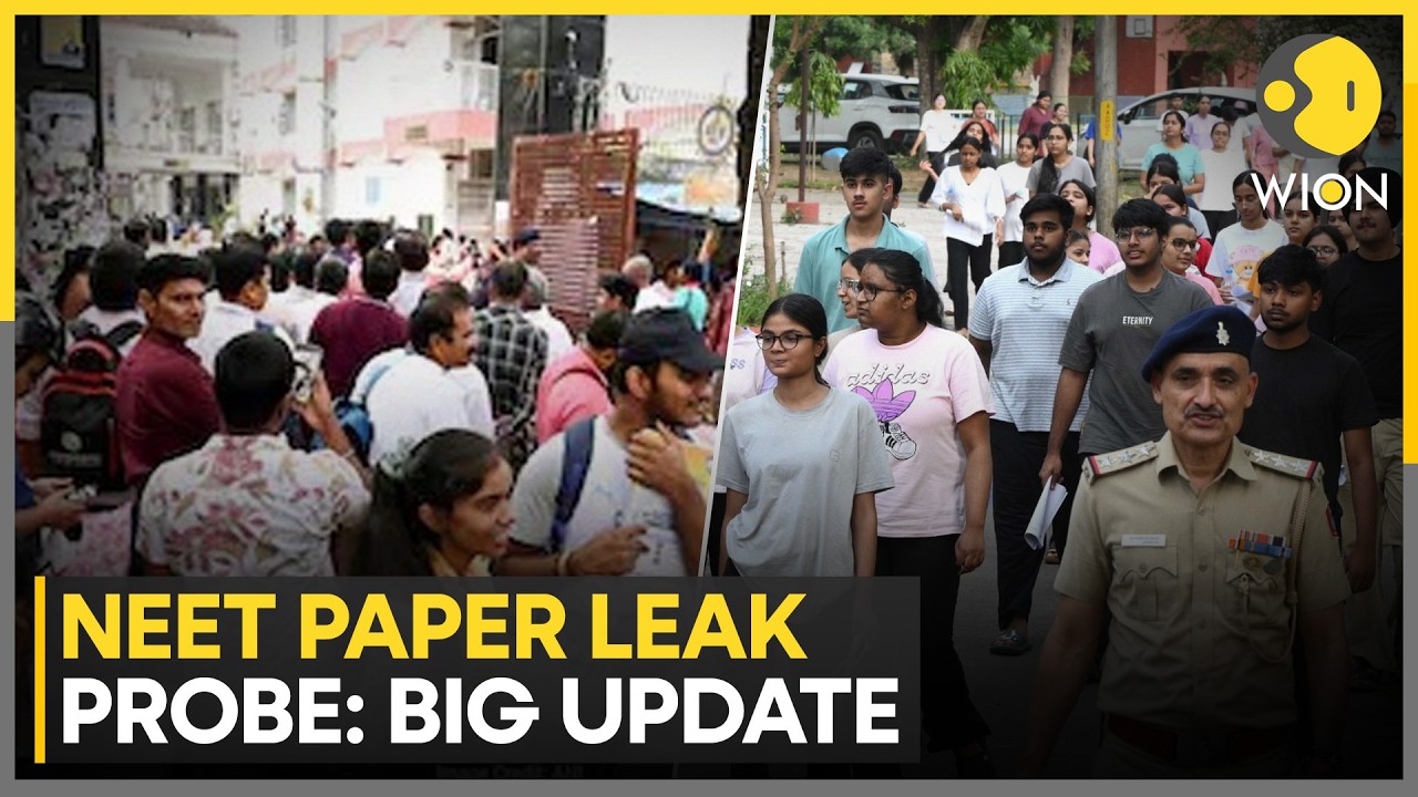 NEET Paper Leak: Nashik Police Arrest Student In NEET Paper Leak | WION News