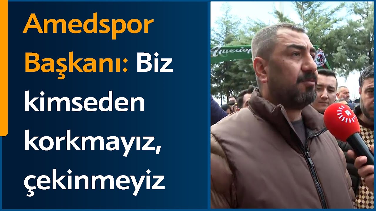 Amedspor Başkanı Selahattin Yıldırım Bursa'daki saldırılara ilişkin Rûdaw'a açıklama yaptı