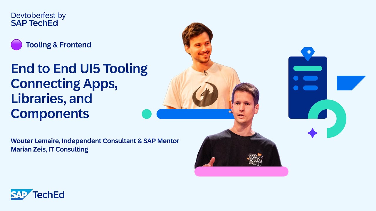 🟣 End to End UI5 Tooling Connecting Apps, Libraries, and Components