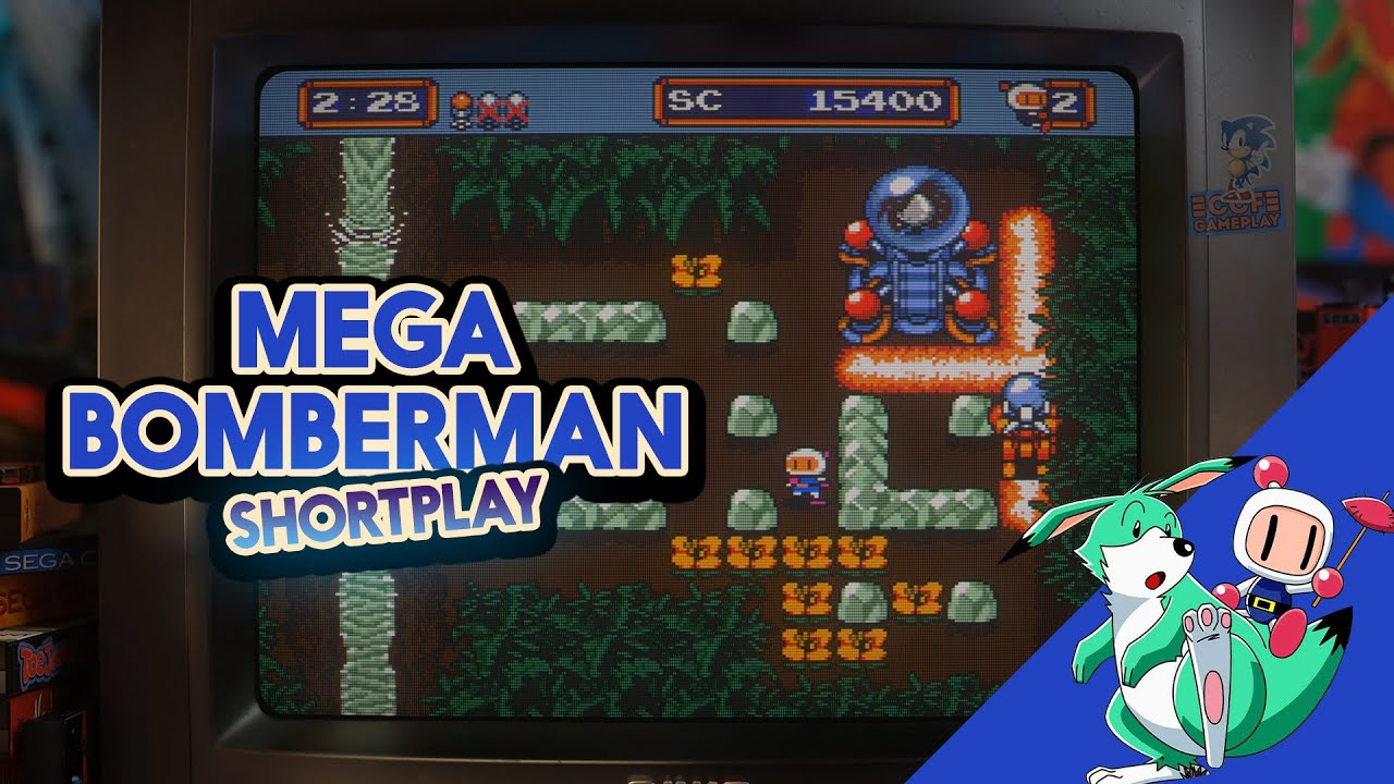 Mega Bomberman | 1994 | Explosive Mayhem! | Sega Genesis