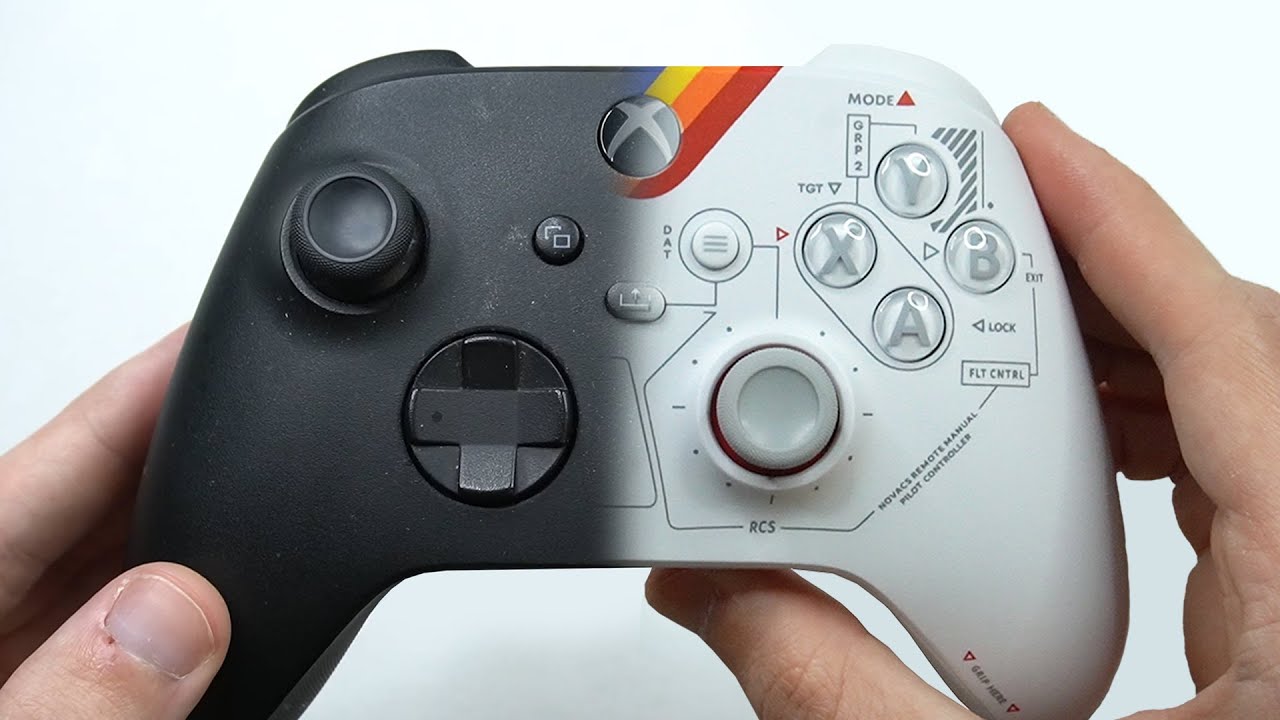 Dirty Xbox Series X Controller Gets A Fresh New Look - Starfield Shell Installation