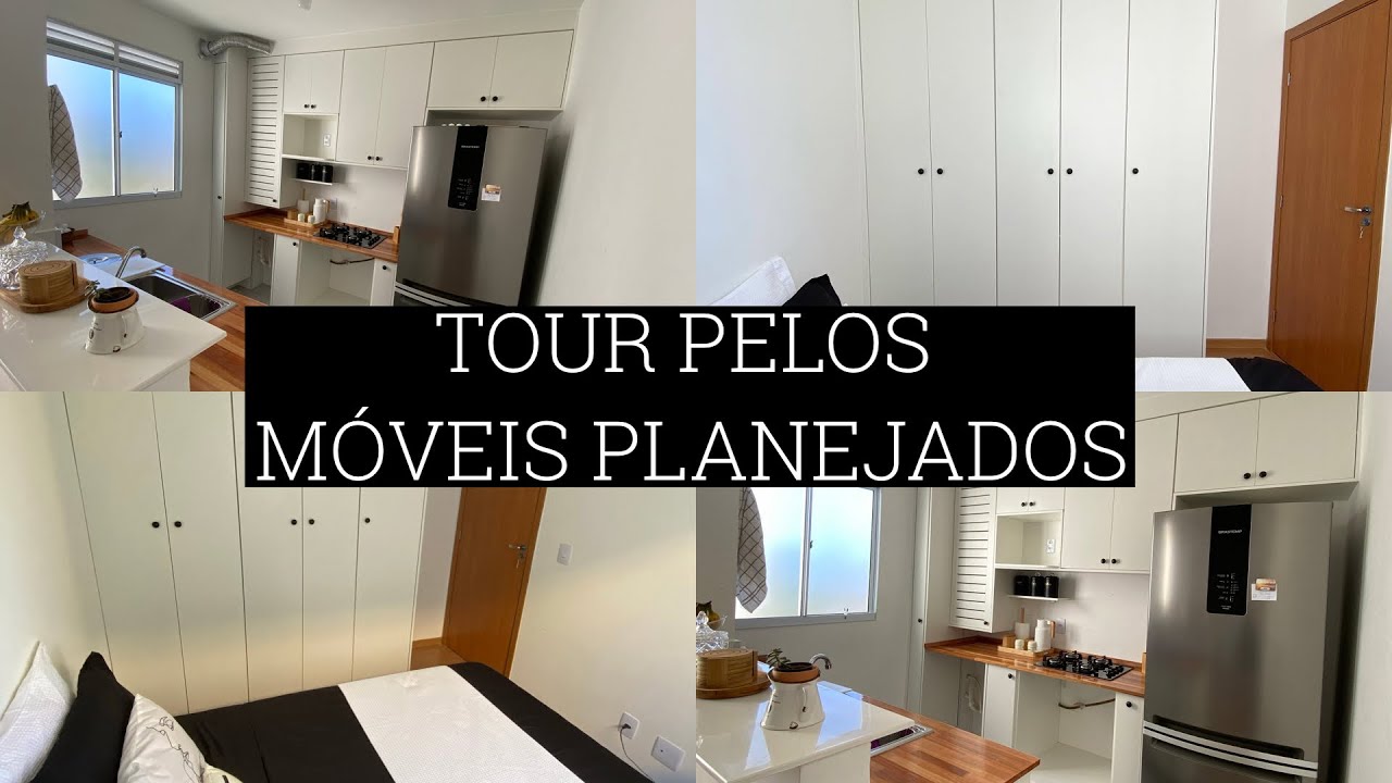 TOUR PELOS MÓVEIS PLANEJADOS | APARTAMENTO MRV