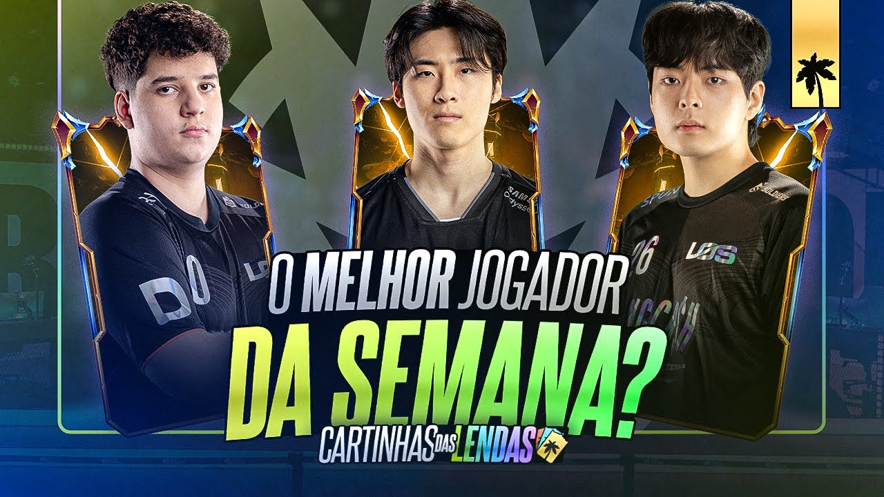 A MELHOR PERFORMANCE DE UM JOGADOR NO CBLOL 2026 - CARTINHAS DAS LENDAS