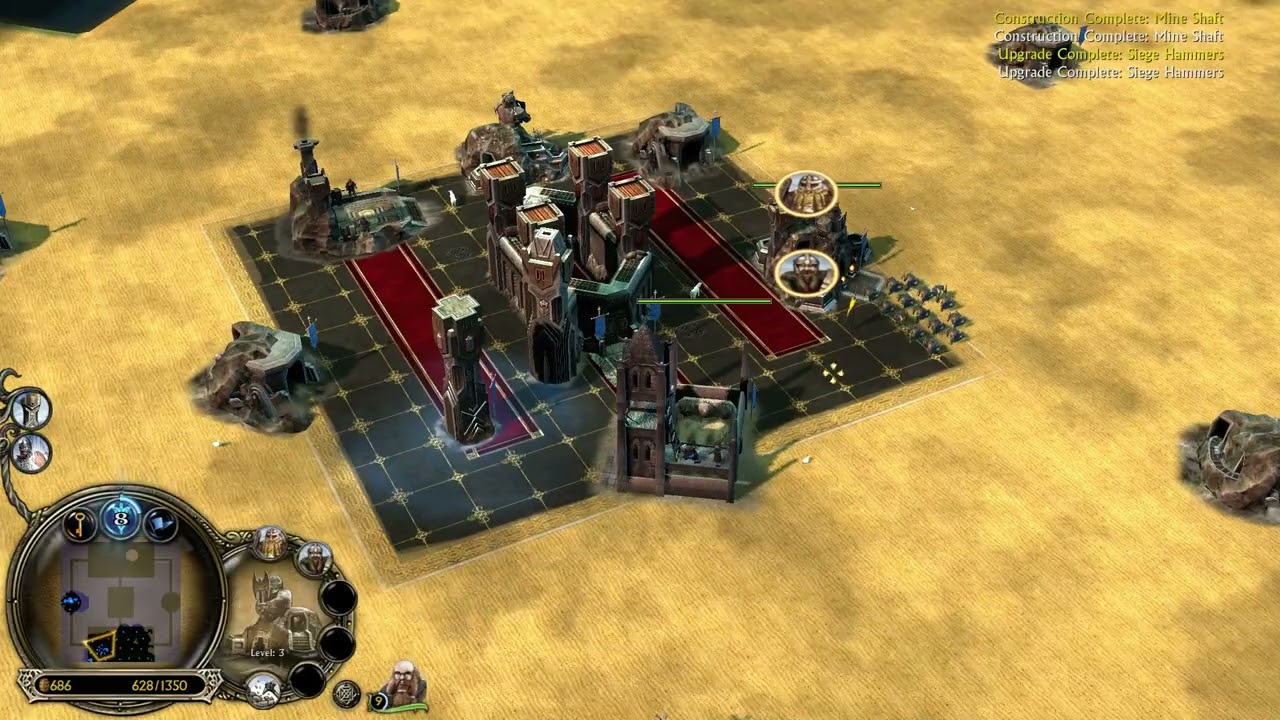 FULL DOMINATION! - BFME 2 - DWARVES - 1V3
