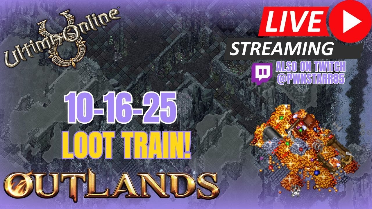 10-16-25 ULTIMA ONLINE | LIVESTREAM | UO Outlands BEST MMORPG 2025