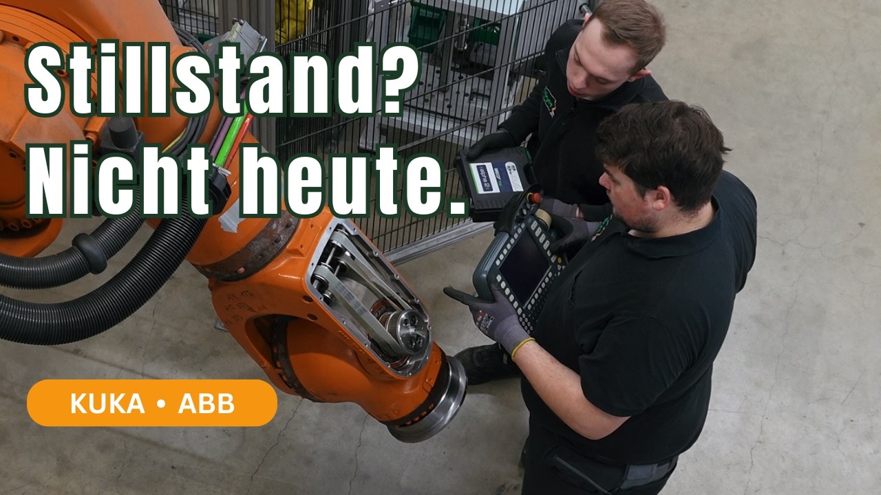 Roboterwartung und Roboterservice by Krüger Industrieautomation