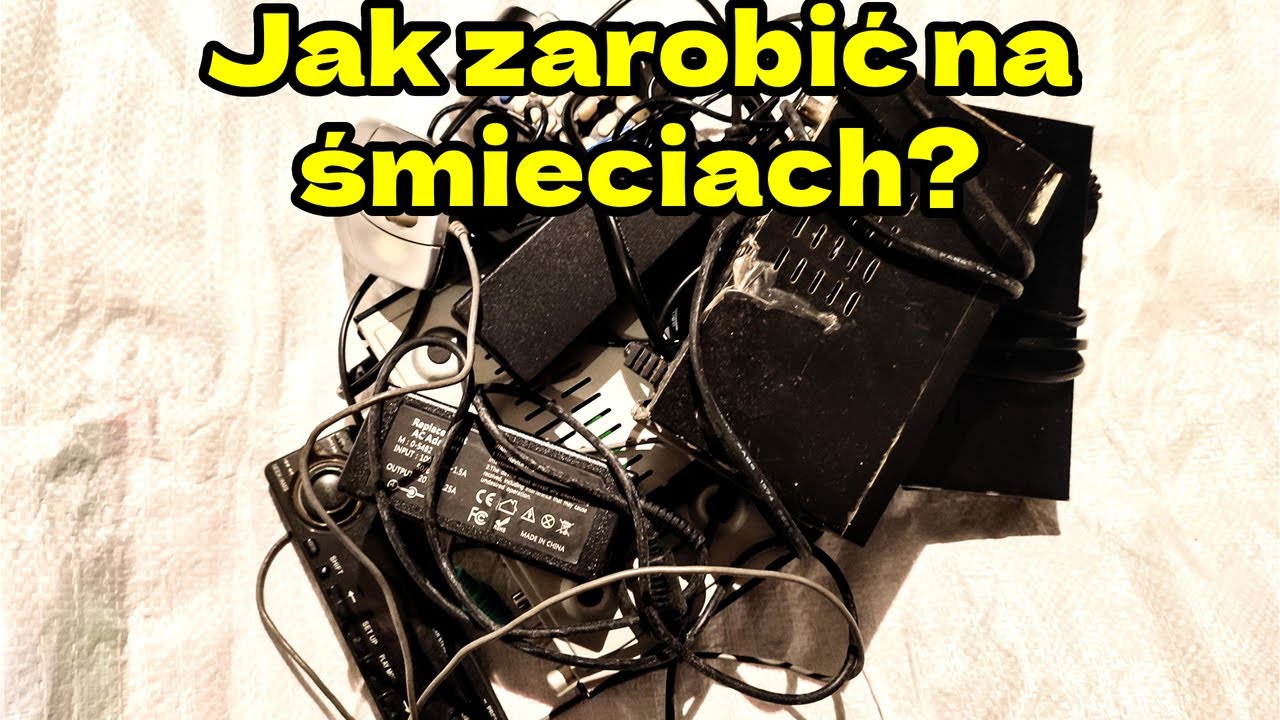 Pełno elektroniki że śmieci na złom, tu jest wszystko nawet i złoto