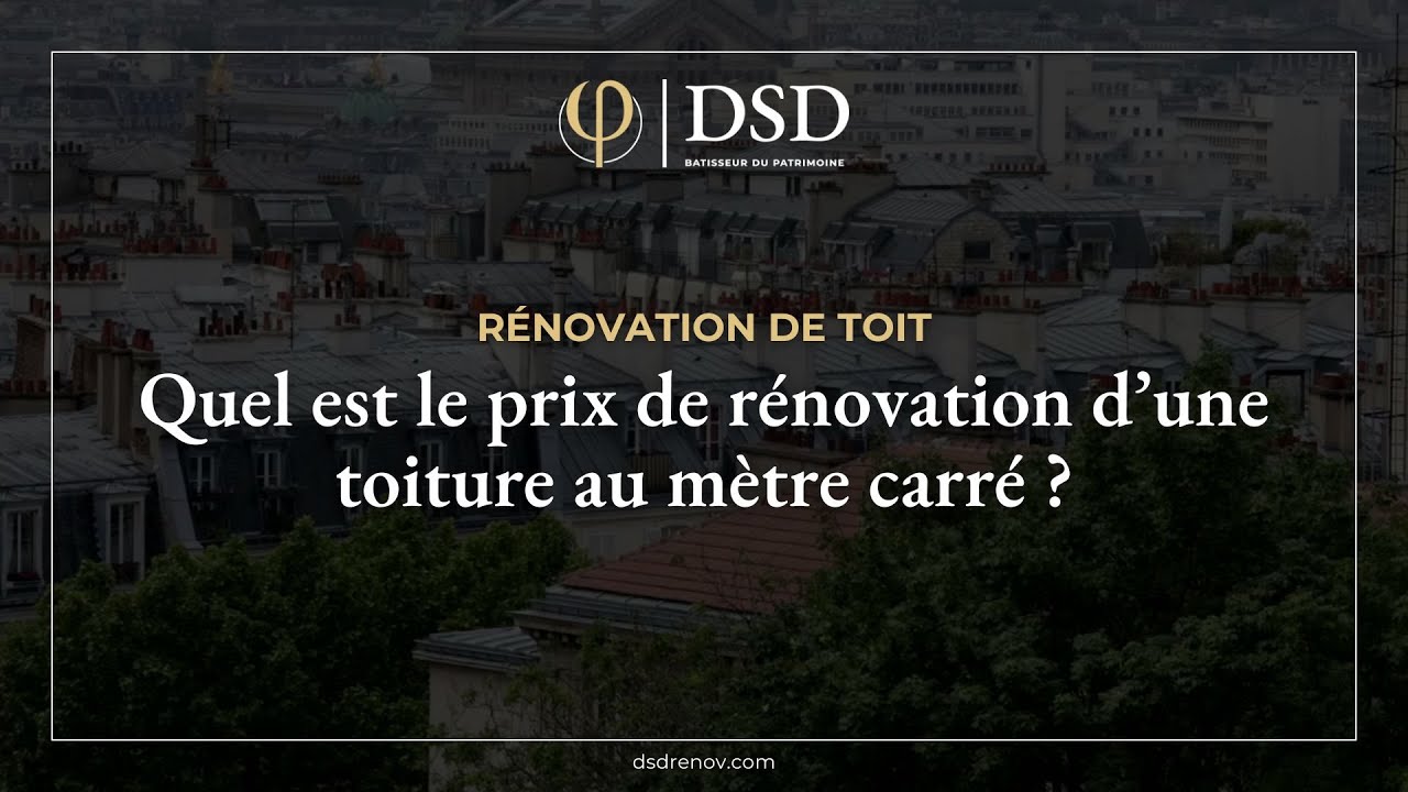 Prix d'une toiture au m2
