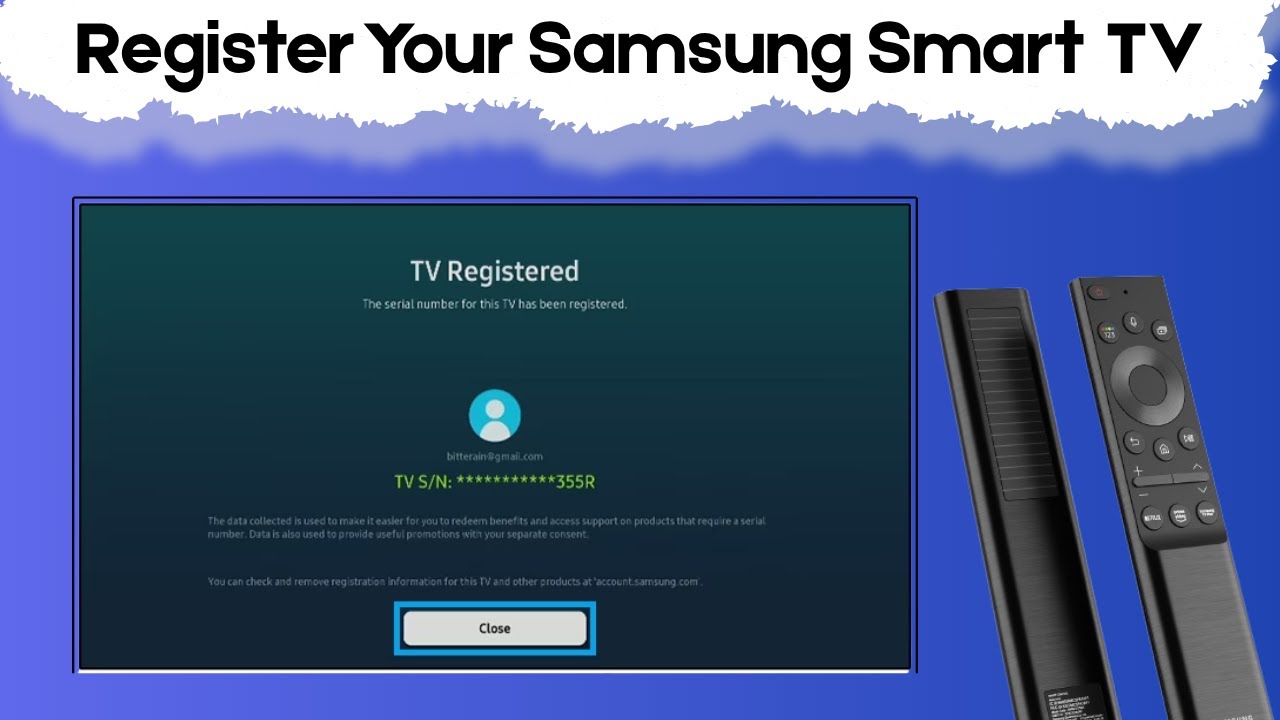How to Register Your Samsung Smart TV Quickly and Easily?