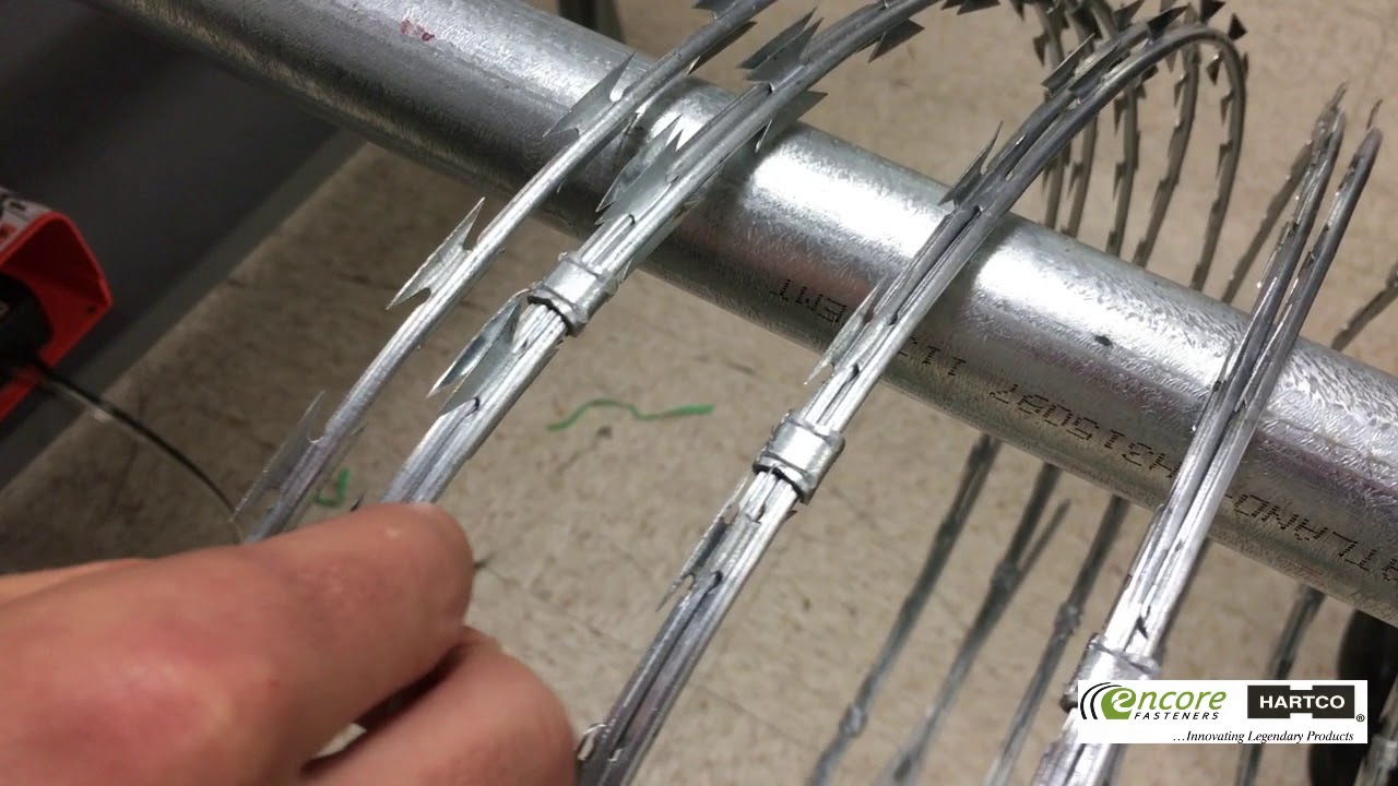 Encore Hartco Clips and Tools for Concertina Razor Wire