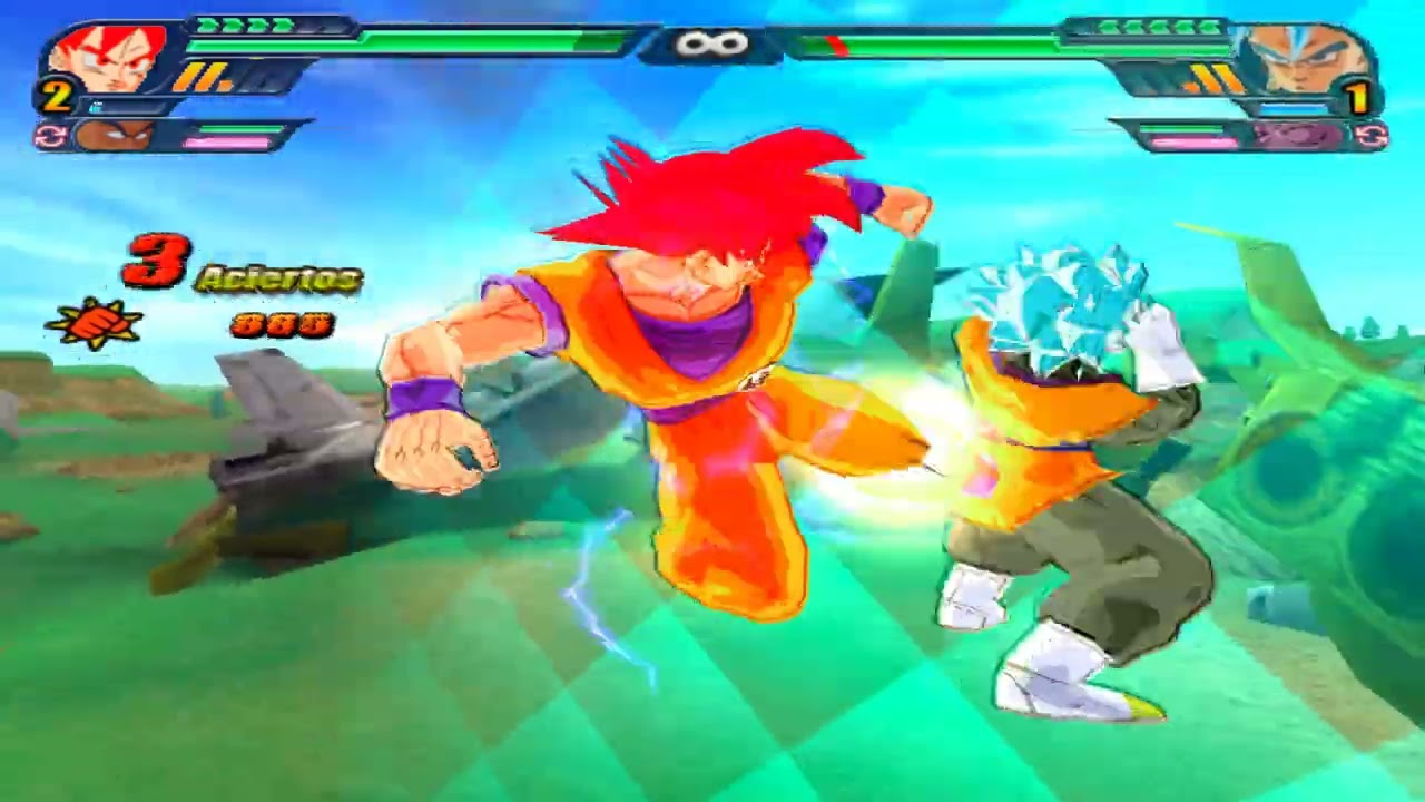 Dragon Ball Z Budokai Tenkaichi 3 - Version Latino Gameplay (PCSX2)