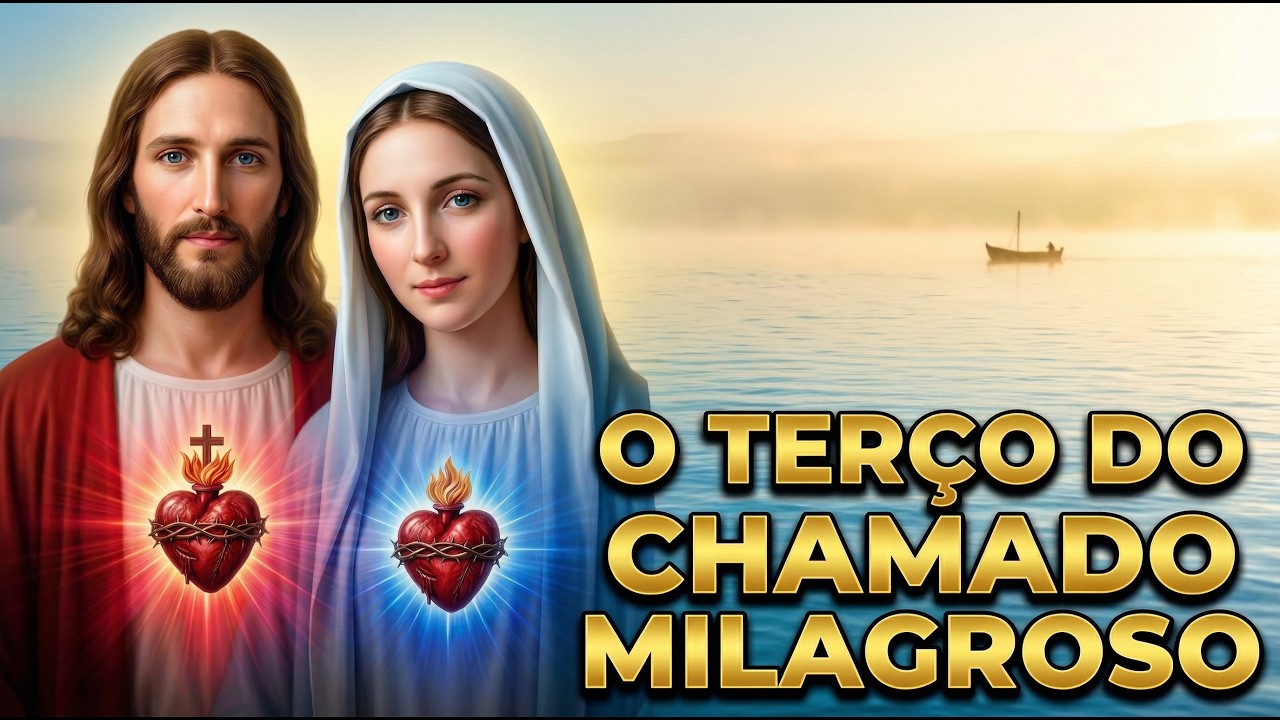 🌈 O TERÇO DO CHAMADO: Encontre Paz e Milagres com Jesus e Maria na Galileia 🙏✨