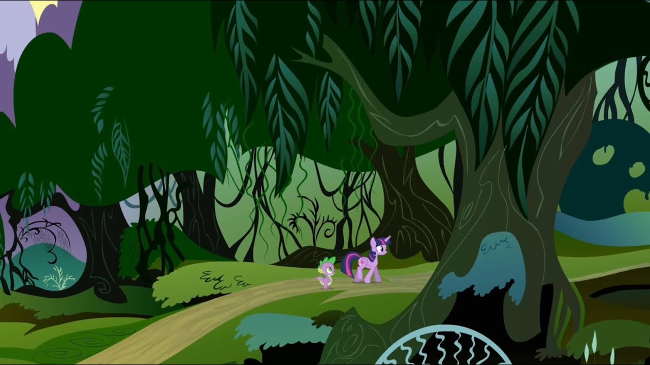 My Little Pony: Everfree Forest Ambiance [ASMR] w/ occasional voices [For studying or relaxation]