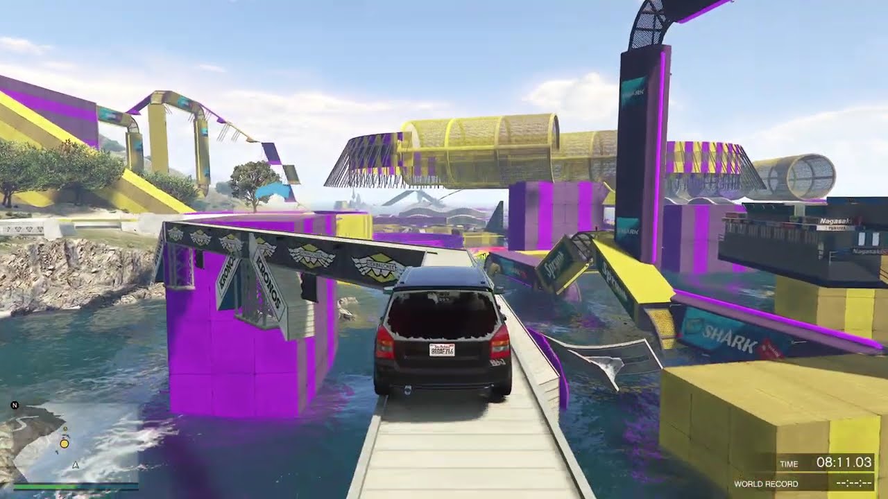 &times;&times;&deg; forester &deg;&times;&times; - gta v - parkour race