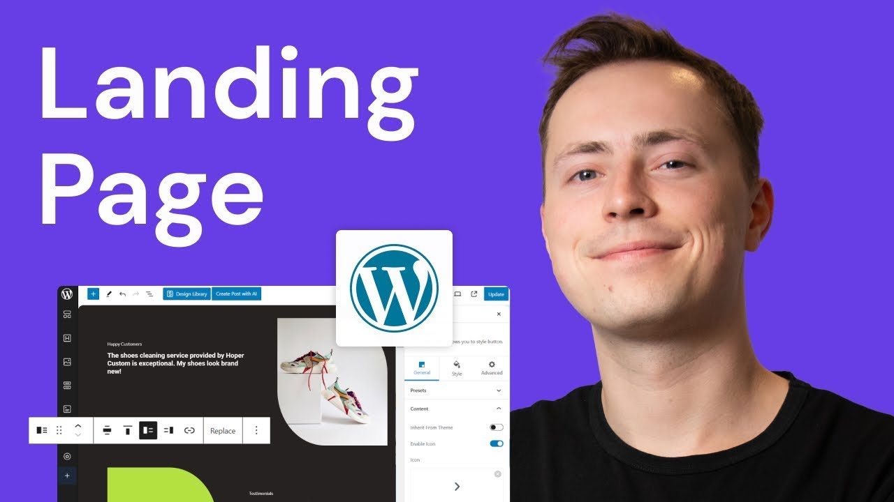 Как создать ЭФФЕКТИВНУЮ целевую страницу с помощью WordPress (2025)
