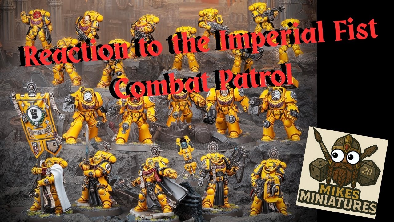 Imperial Fist Combat Patrol Review and Expand
