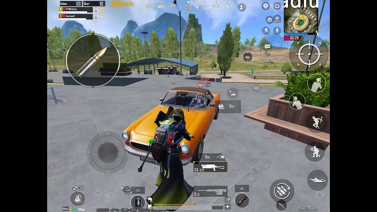Düşmanın içinden geçtik Rondo duo squad pubg mobile 