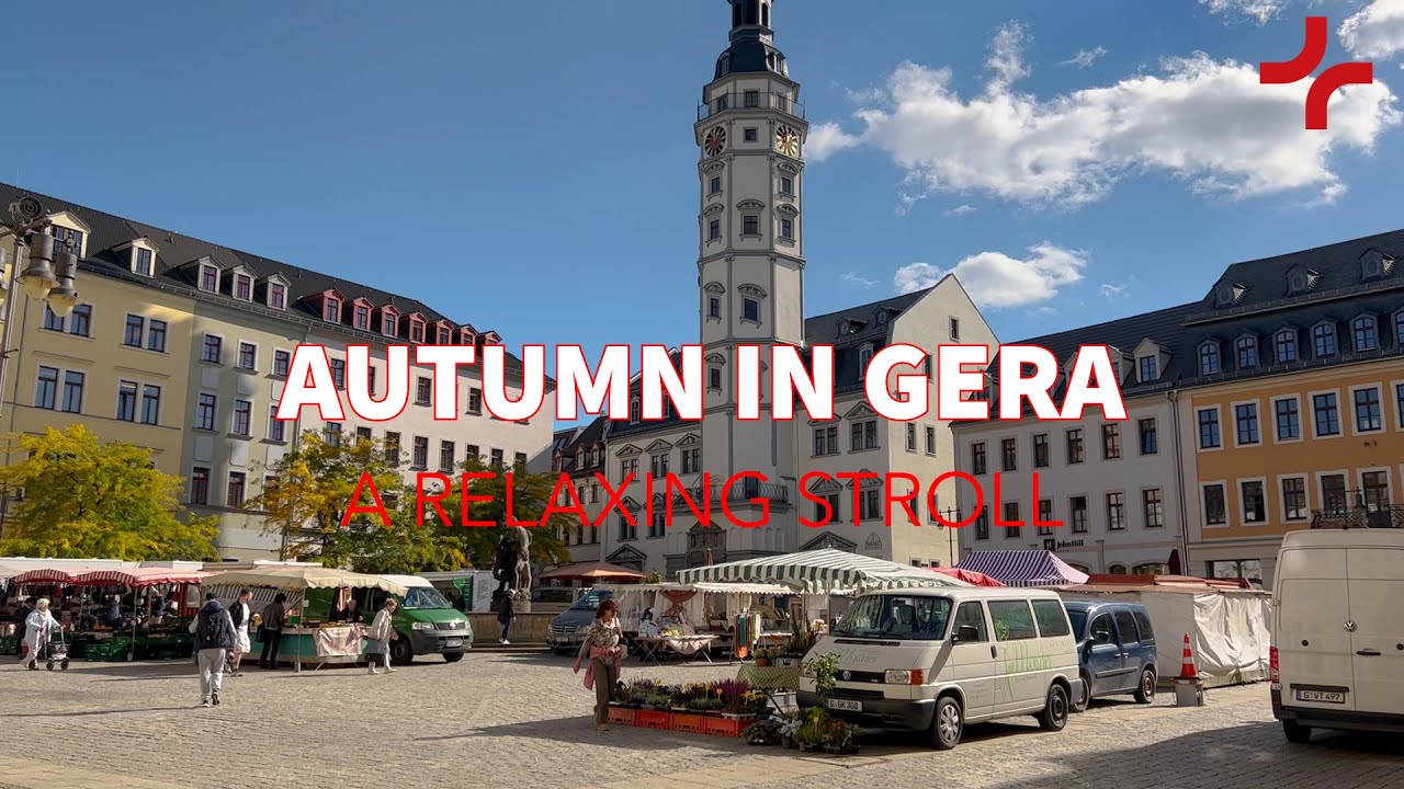 Autumn in Gera, Th&uuml;ringen, Germany | A relaxing stroll | Roadmap+