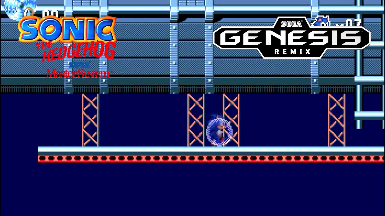 Sonic the Hedgehog (GG-SMS) Sky Base Zone Sega Genesis remix