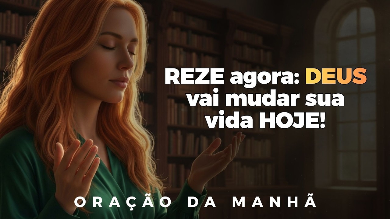 NÃO IGNORE: JESUS quer falar com você hoje. Reze com FÉ absoluta | Oração Da Manhã