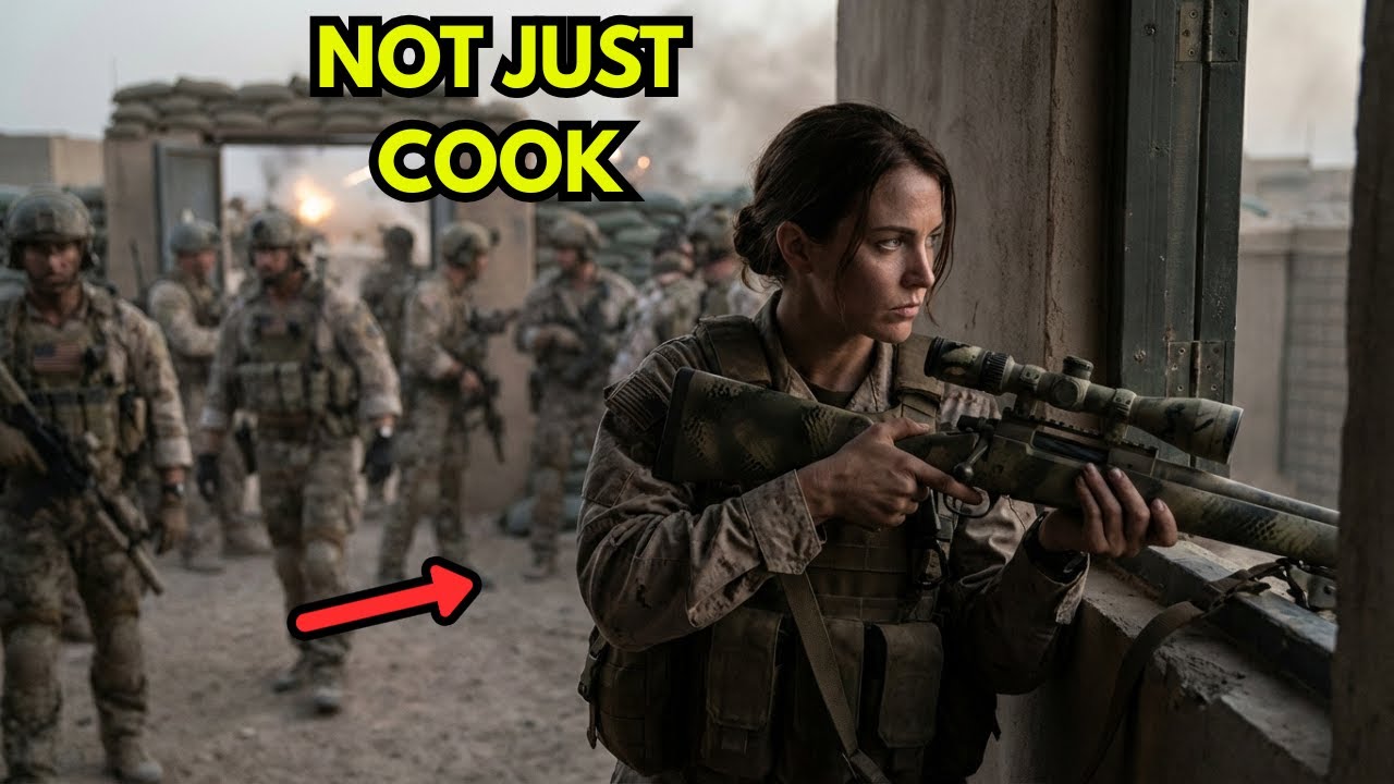 “Give Me the Gun!” — Navy SEALs Held the Gate Until the Female Cook Became a Deadly Sniper
