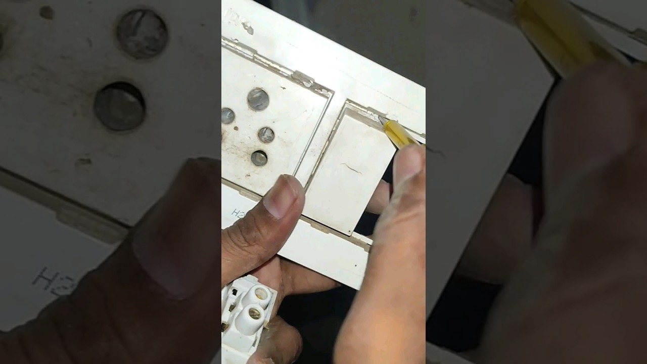 Panta Anchor Switch Socket plate se Remove kaise kare #switch #socket #remove #service #shorts