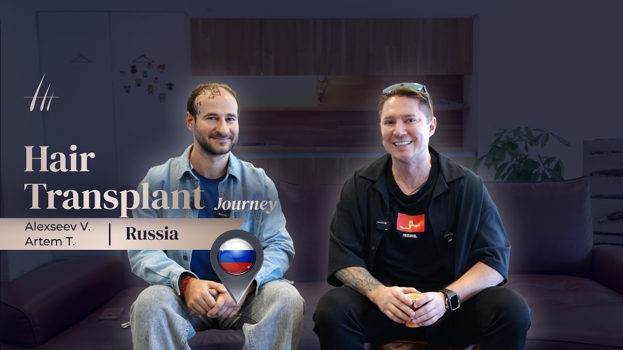Alexseev and Artem’s Hiar Transplant Journey! 