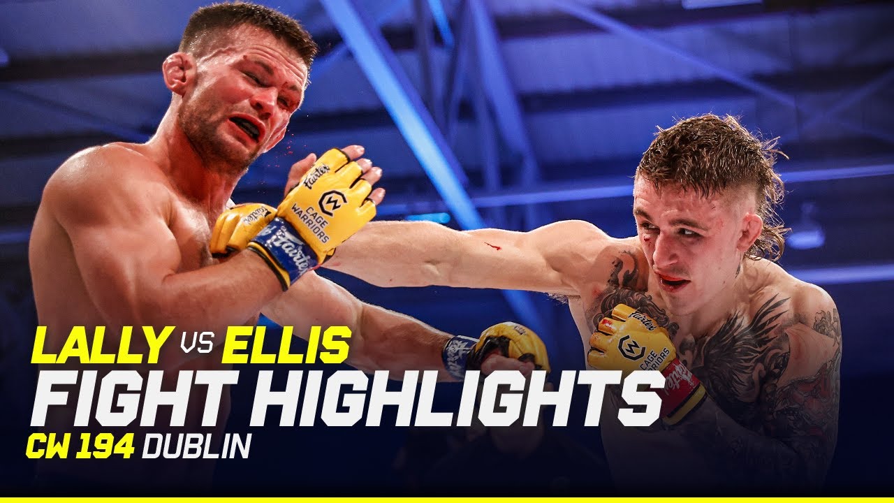 MUST WATCH FIGHT!! 🙌 | Max Lally vs. Ben Ellis | CW 194 Dublin FIGHT HIGHLIGHTS