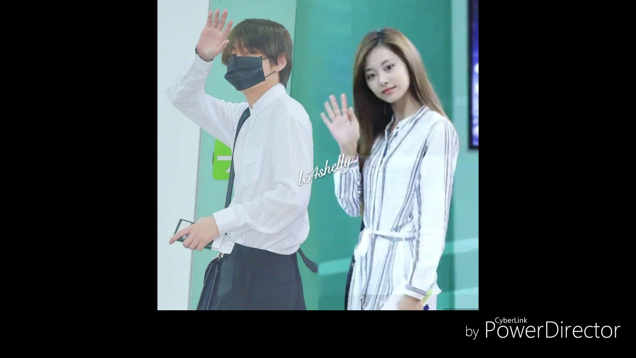 TWICE & BTS | Tzuyu and V | Senorita (TaeTzu❤️)