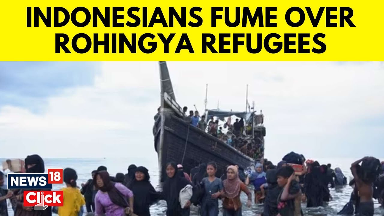 Rohingyas Refugees In Indonesia | Rohingya Refugees Reach Indonesia Shores | N18V  | News18