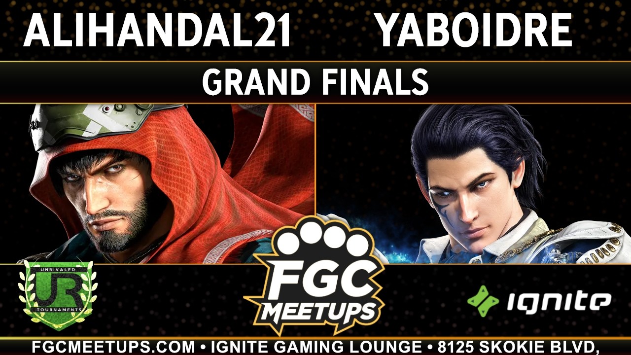 alihandal21 (Shaheen, Lee) vs YaBoiDre (Claudio) - FGC Meetups 115 GRAND FINALS - T8