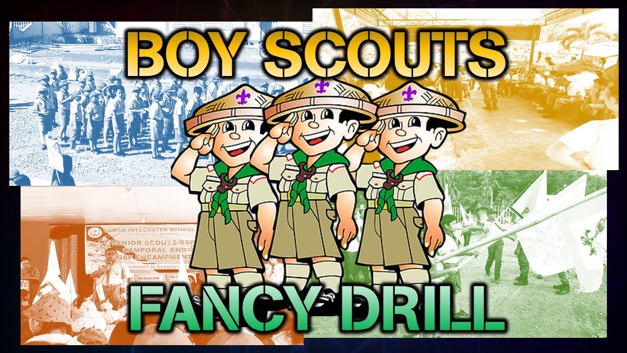 Boy Scouts Fancy Drill