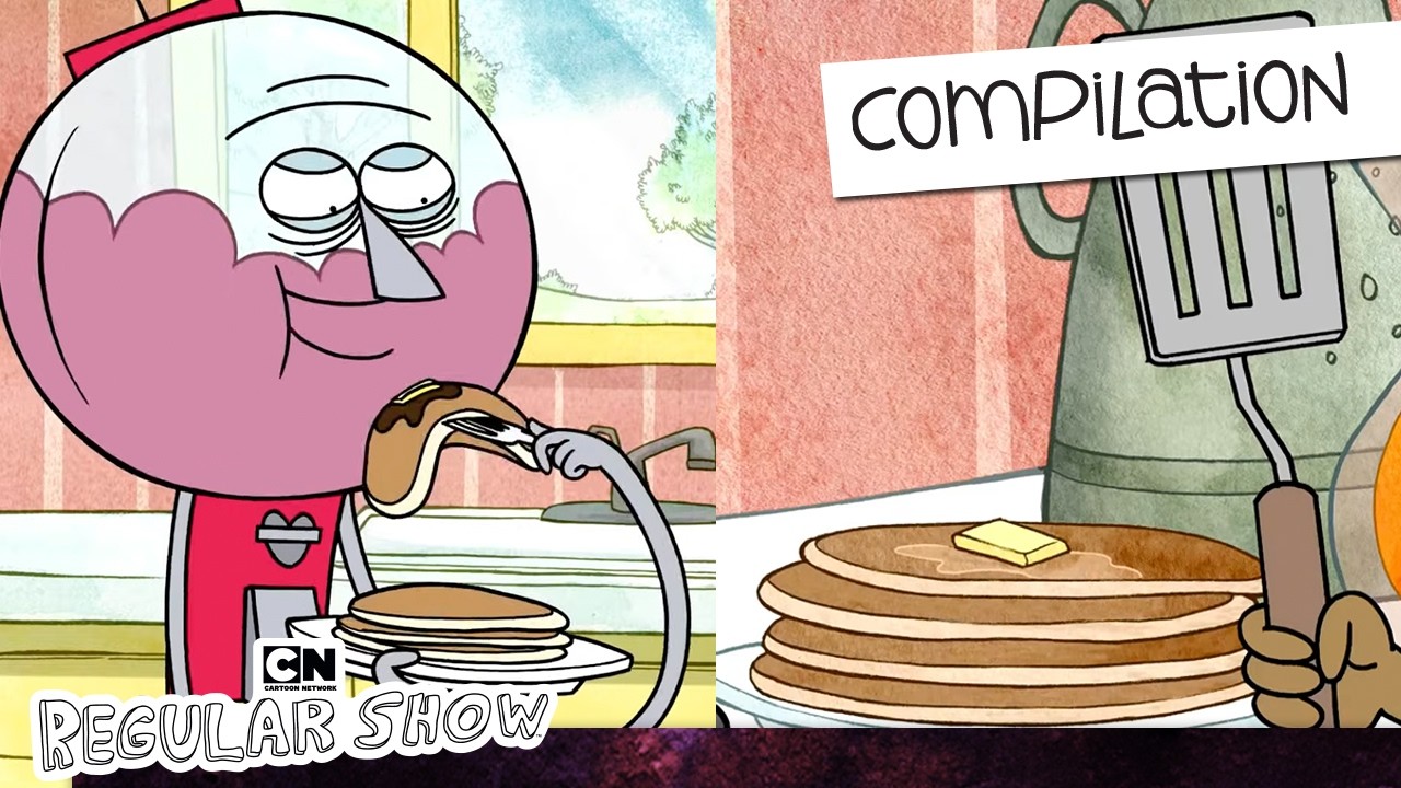 PANCAKE MADNESS 🥞| Happy Shrove Tuesday from Regular Show | Cartoon Network UK