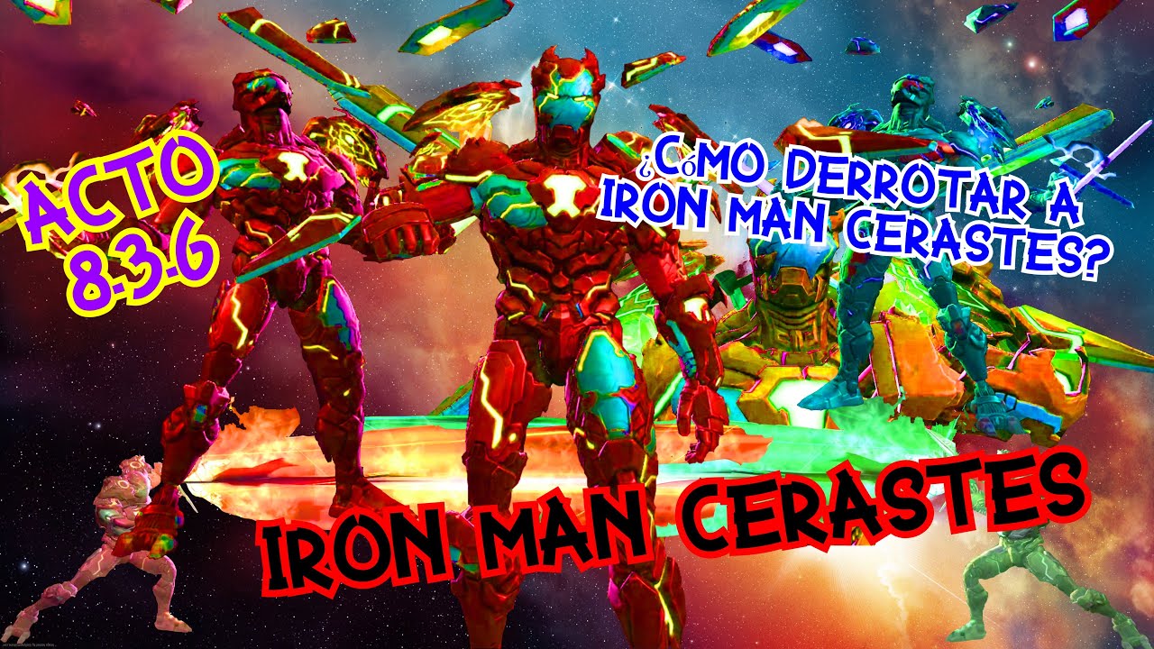 Acto 8.3.6 Como derrotar a Cerastes, Marvel Batalla de Superheroes