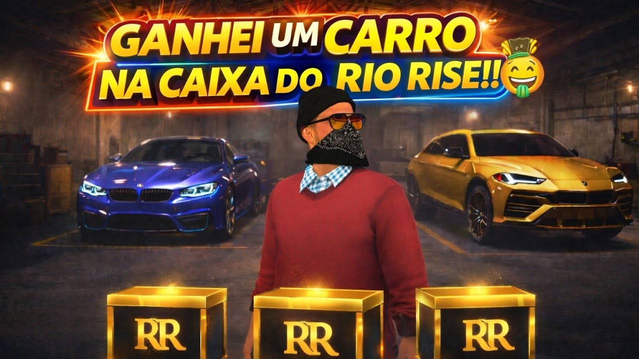 GANHEI UM CARRO NOVO NA CAIXA DO RIO RISE 🤑#riorise #rioriserp #gta #gtarp #games #automobile