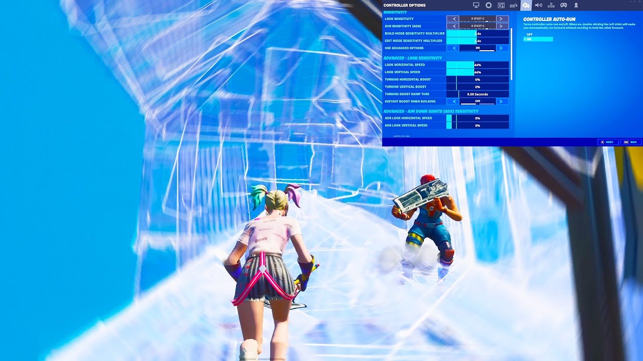 The *BEST* Controller Fortnite Settings/Sensitivity LINEAR *AIMBOT* - Season 6 Settings - PS4/PS5
