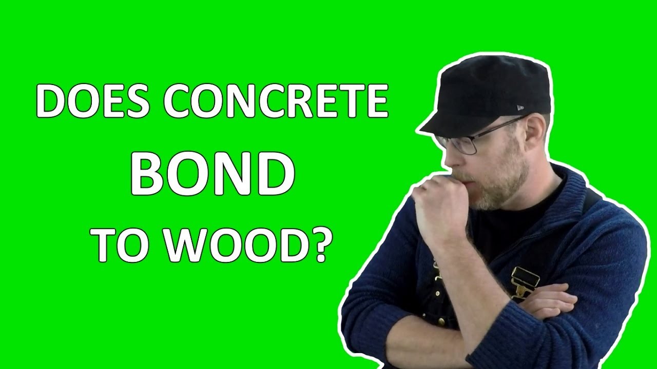 Сцепляется ли бетон с деревом?