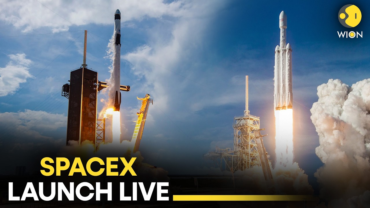 Space X LIVE: SpaceX Launches Another Batch Of Starlink Satellites From California | WION Live
