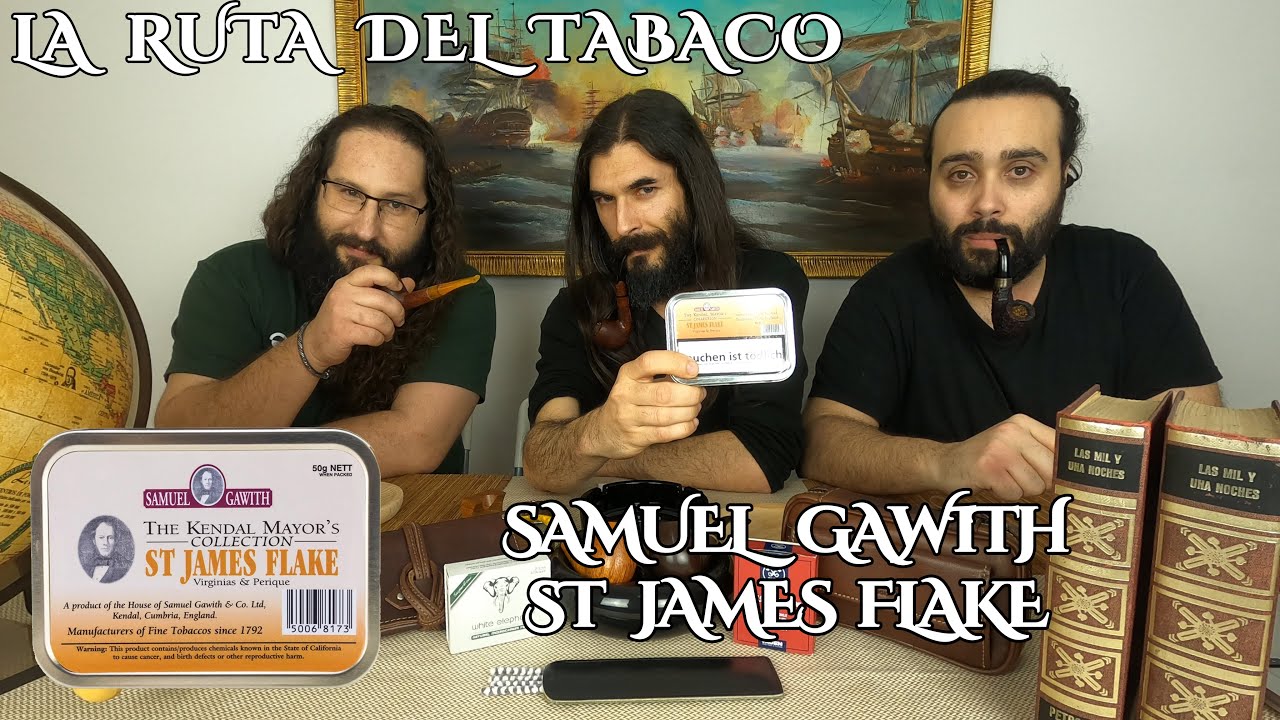 Tabaco de Pipa Samuel Gawith - St  James Flake - Fumar en Pipa