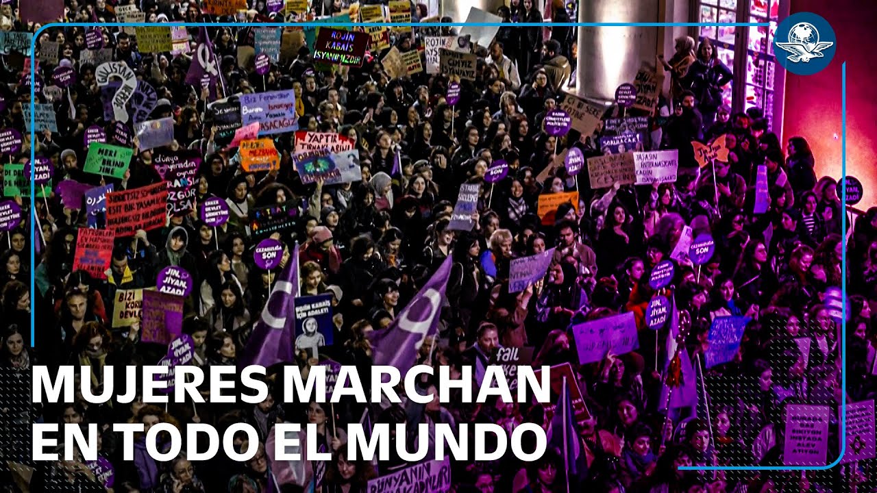 25N: “¡Basta ya de la violencia!”, exigen mujeres en el mundo